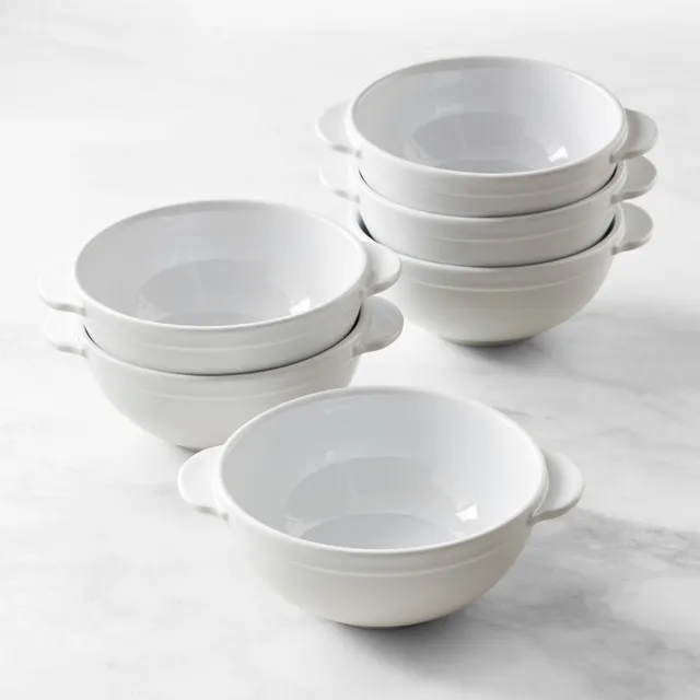 Williams Sonoma Blue Pantry Soup/Pasta Plate, Set of 6