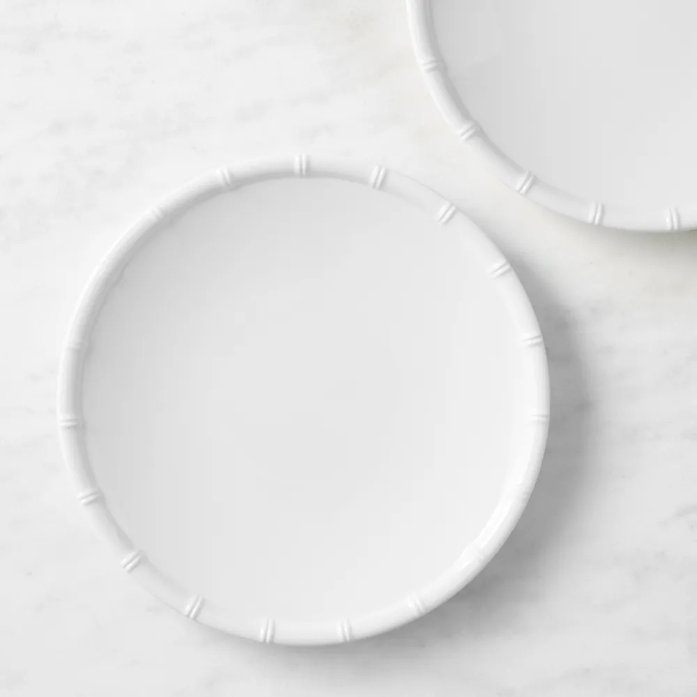 Williams Sonoma Brasserie All-White Porcelain Dinner Plates, Set of 4
