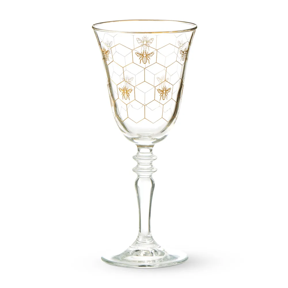 Set of 4 Honeycomb Hiball Glasses