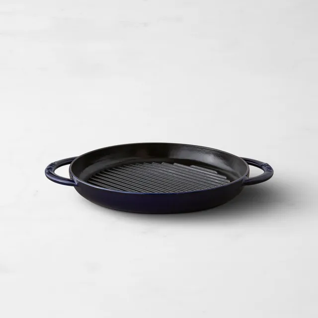 Staub Enameled Cast Iron Double Burner Griddle / Plancha