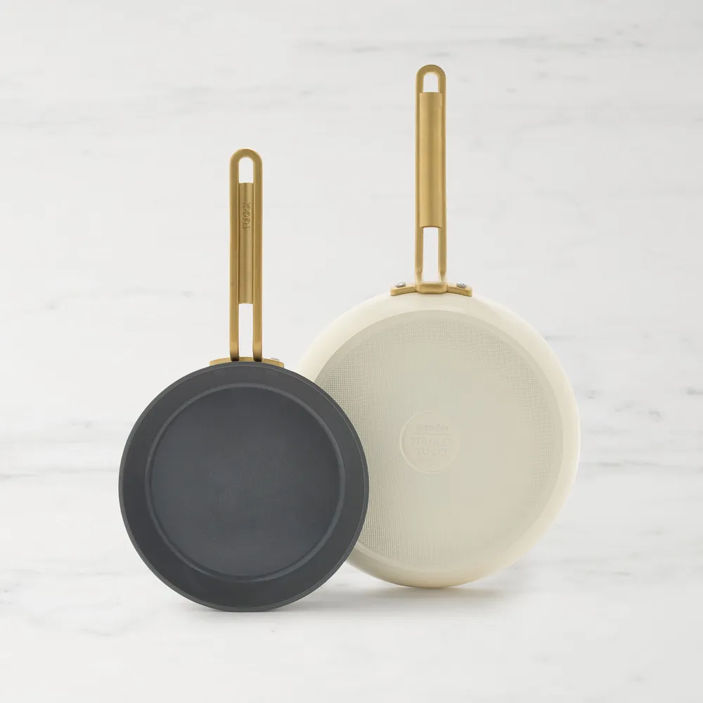 GreenPan x Stanley Tucci Cookware at Williams Sonoma