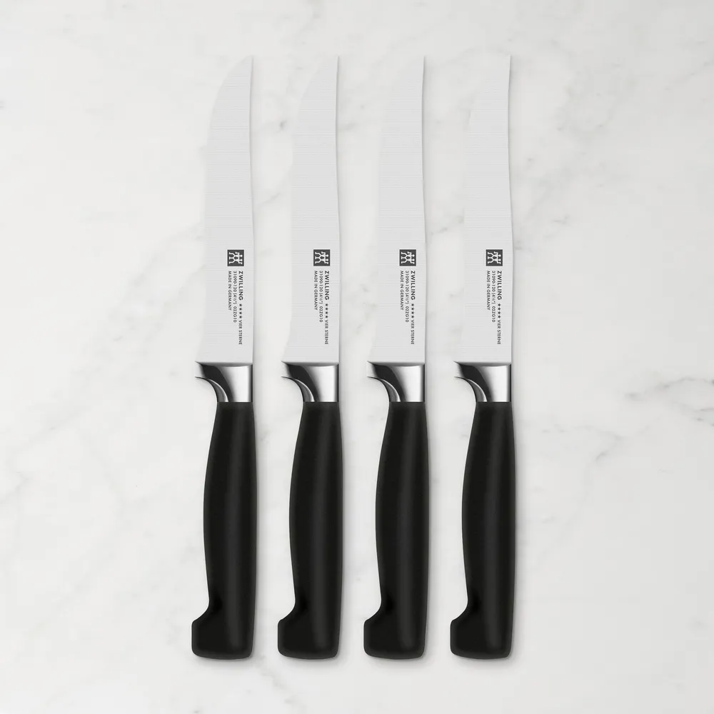 Zwilling Four Star Eco Self-Sharpening Knife Block, Set of 7