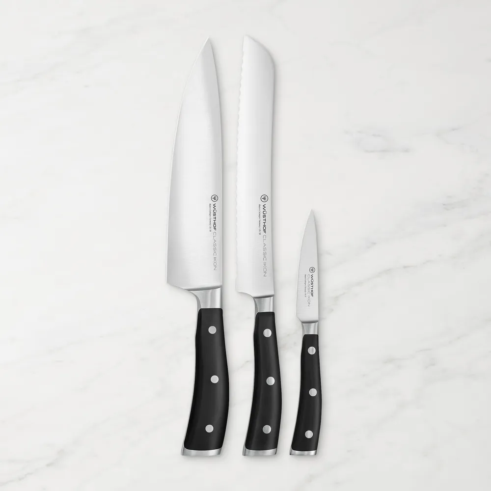 Wusthof Classic Ikon Series Carbon Stainless Steel Knife Sets