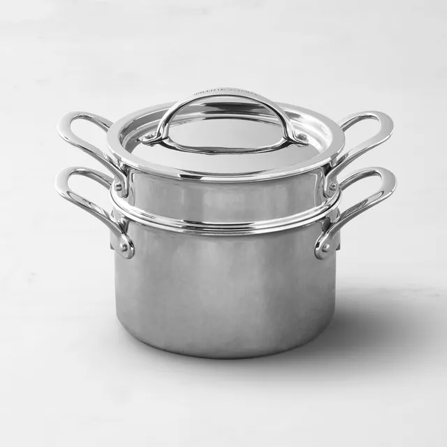 Sonoma Stainless Steel Sauce Pan with Strainer Glass Lid