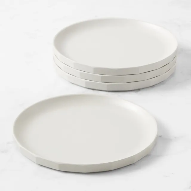 Brasserie All-White Porcelain Dinner Plates