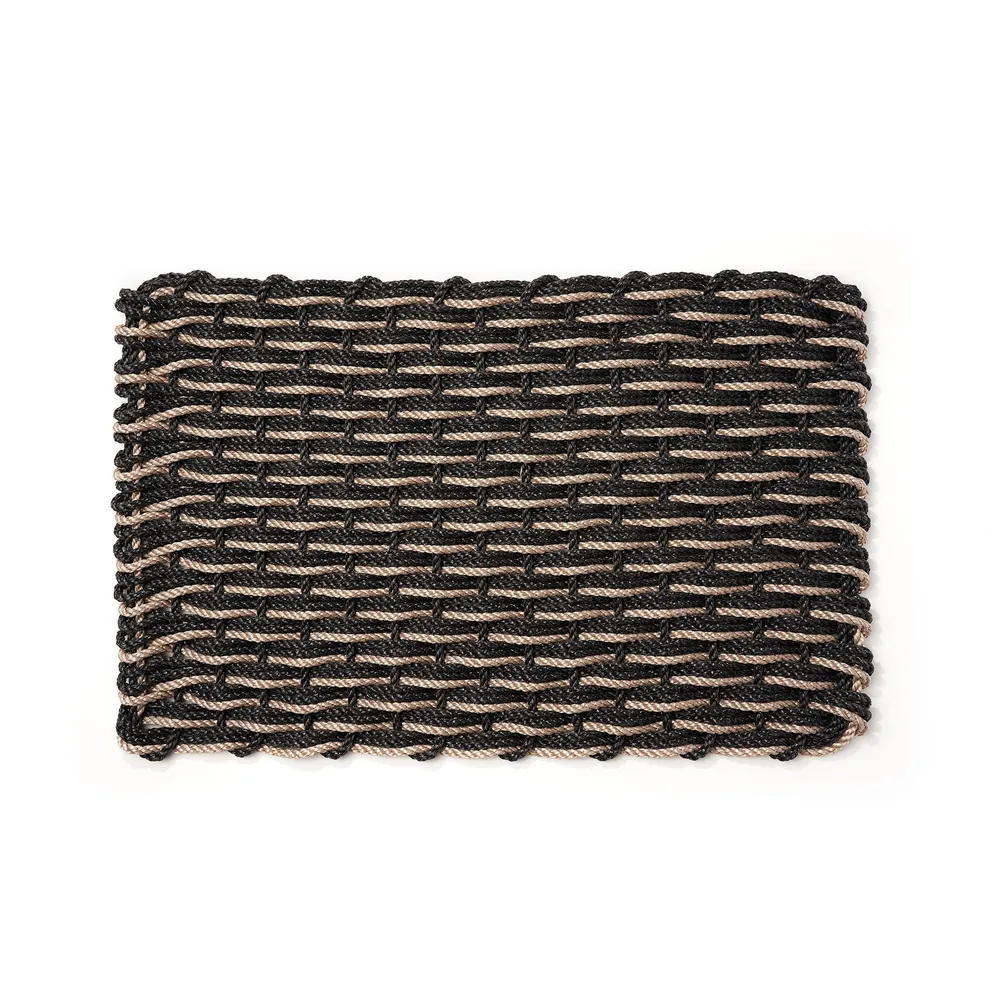 Fog Gray, Sand Doormat, Woven Rope Doormats