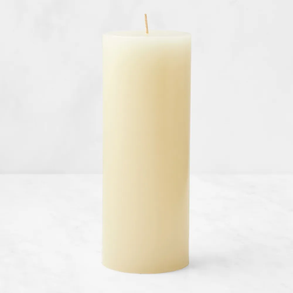 Pillar Candle, Unscented