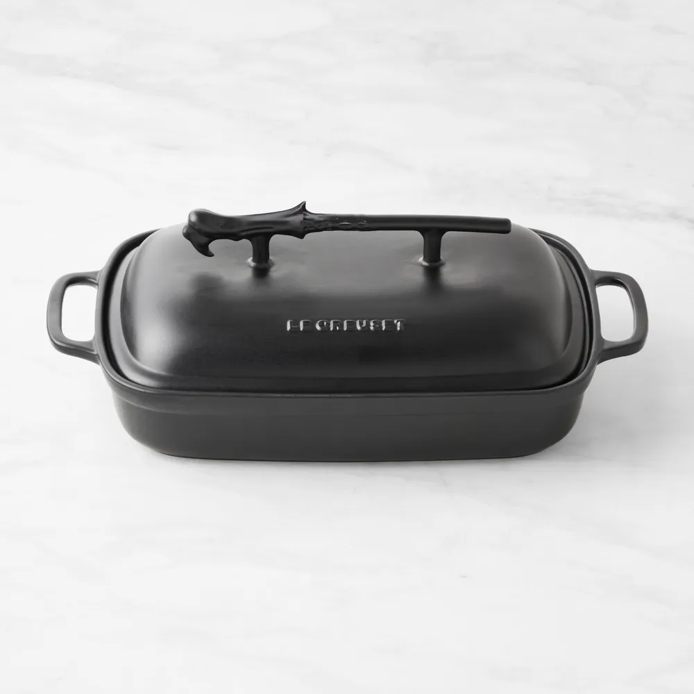 Williams Sonoma Le Creuset HARRY POTTER™ Lord Voldemort Stoneware  Rectangular Covered Casserole