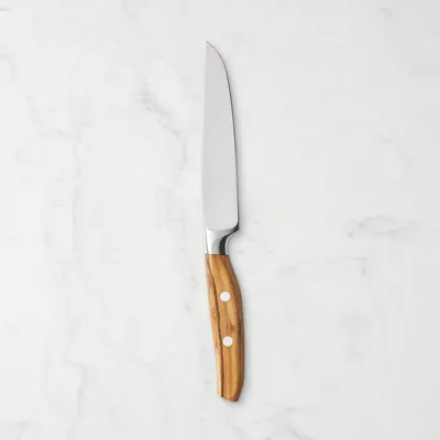 Williams Sonoma Wüsthof Gourmet Steak Knives in Acacia Tray, Set of 4