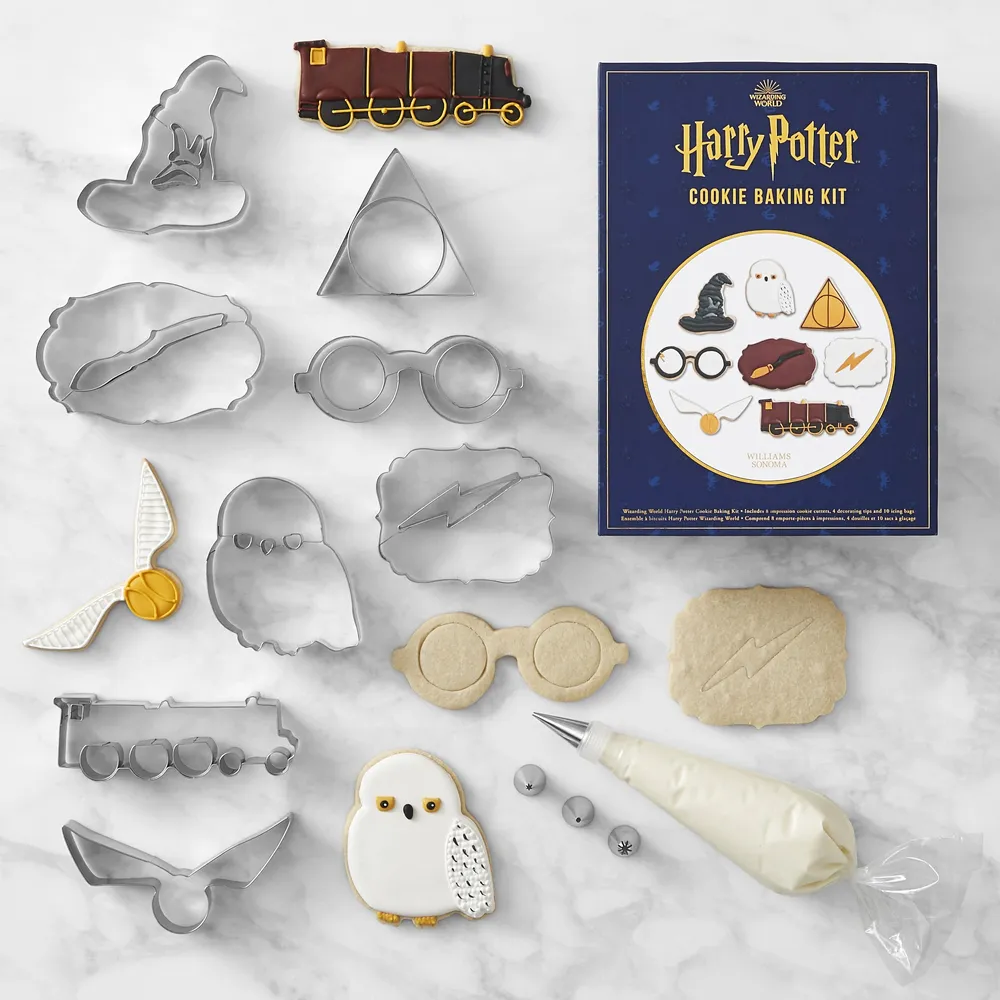 Williams Sonoma Harry Potter Cookie Cutter Set New