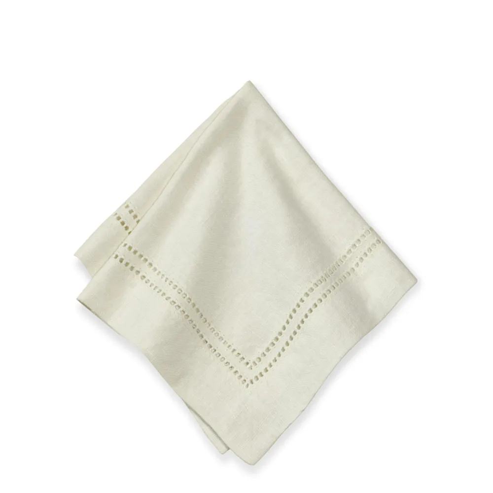 Linen Double Hemstitch Napkins