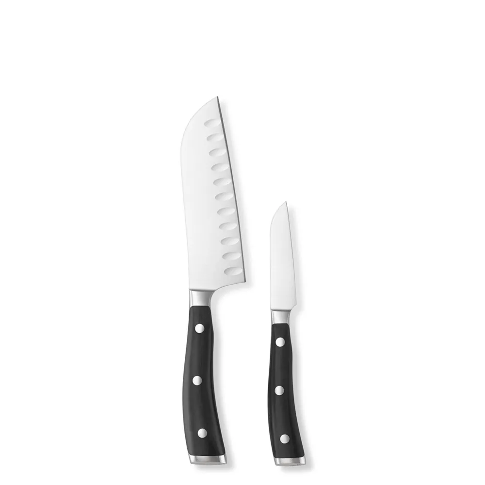 Wusthof Ikon 2 Piece Mini Asian Knife Set