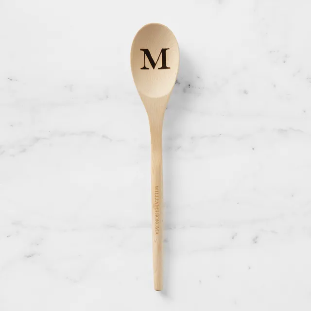 Monogram Wooden Spoon - Swirl Monogrammed Design - Personalized Gallery