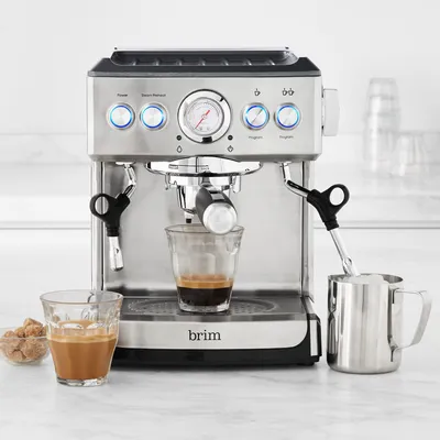 Brim Combo 19 Bar Espresso & Drip Coffee Maker - 10 Cups Of Drip Coffee