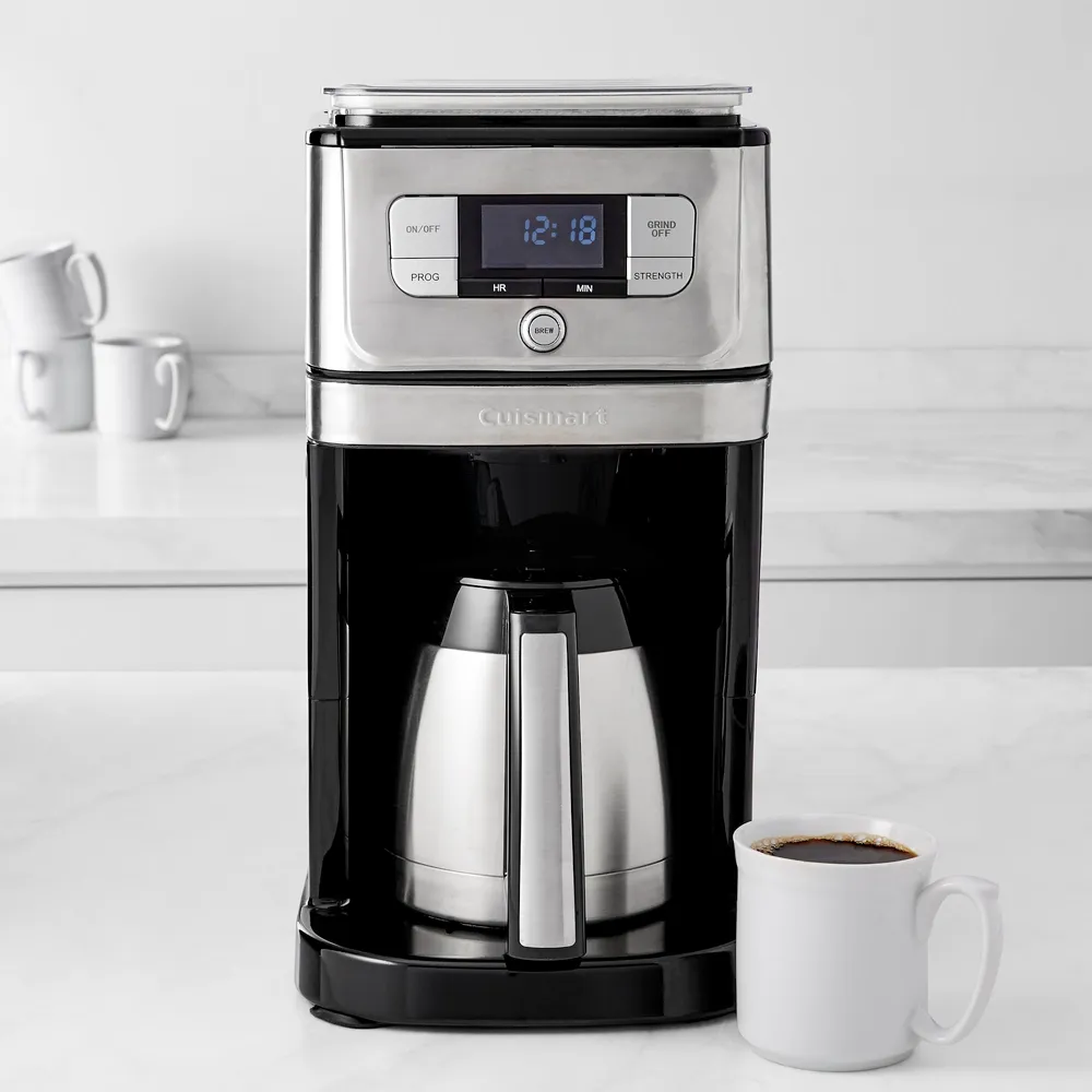 Cuisinart Burr Grind & Brew 10-Cup Coffeemaker w/ Thermal Carafe