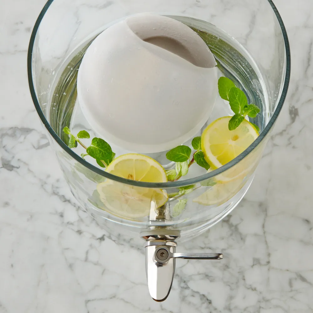 Williams Sonoma Glass Beverage Dispenser