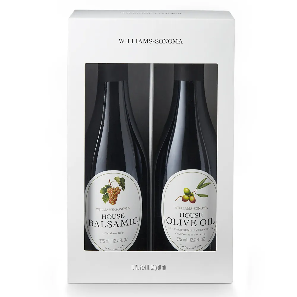 Williams Sonoma Glass Olive Oil