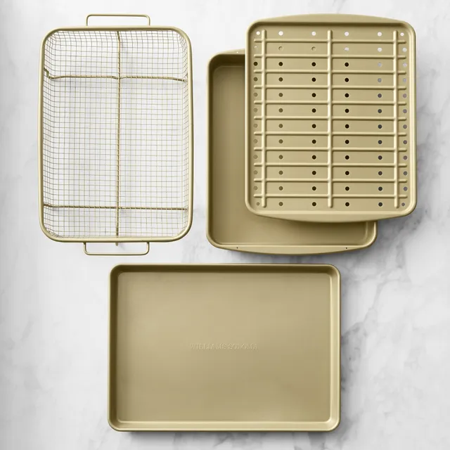 Williams Sonoma Cleartouch Nonstick Half Sheet Pan + Rack