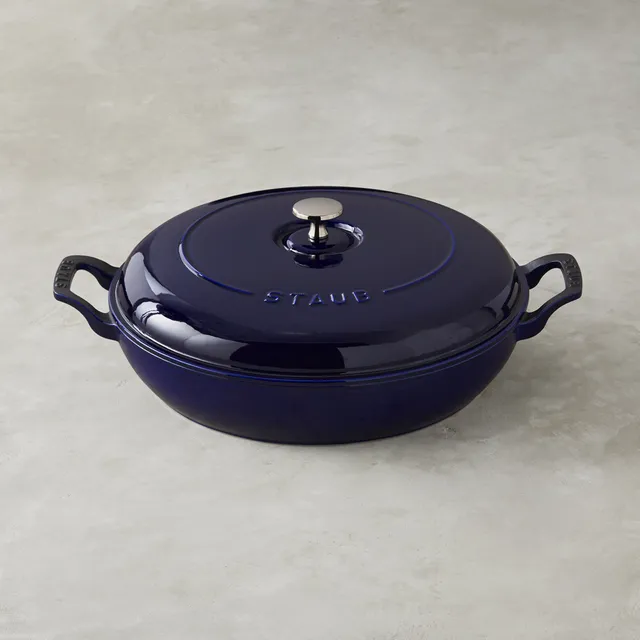 Williams Sonoma Staub Enameled Cast Iron Pine Tree Braiser, 2 1/2