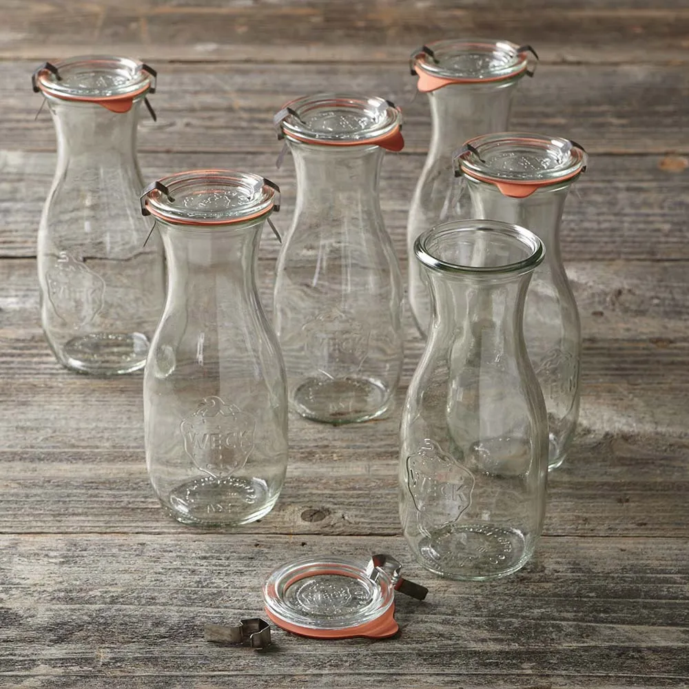 Glass Juice Jar Set