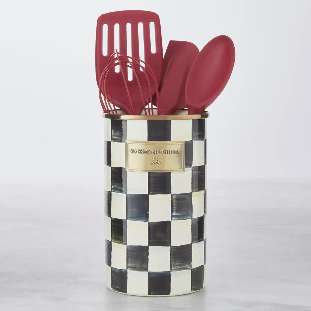 MacKenzie-Childs  Courtly Check Utensil Set