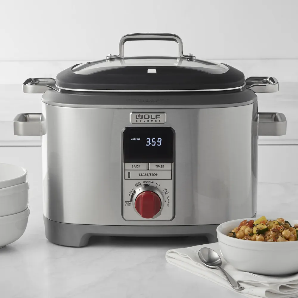 7-Quart Digital Slow Cooker With Temperature Probe + Precision