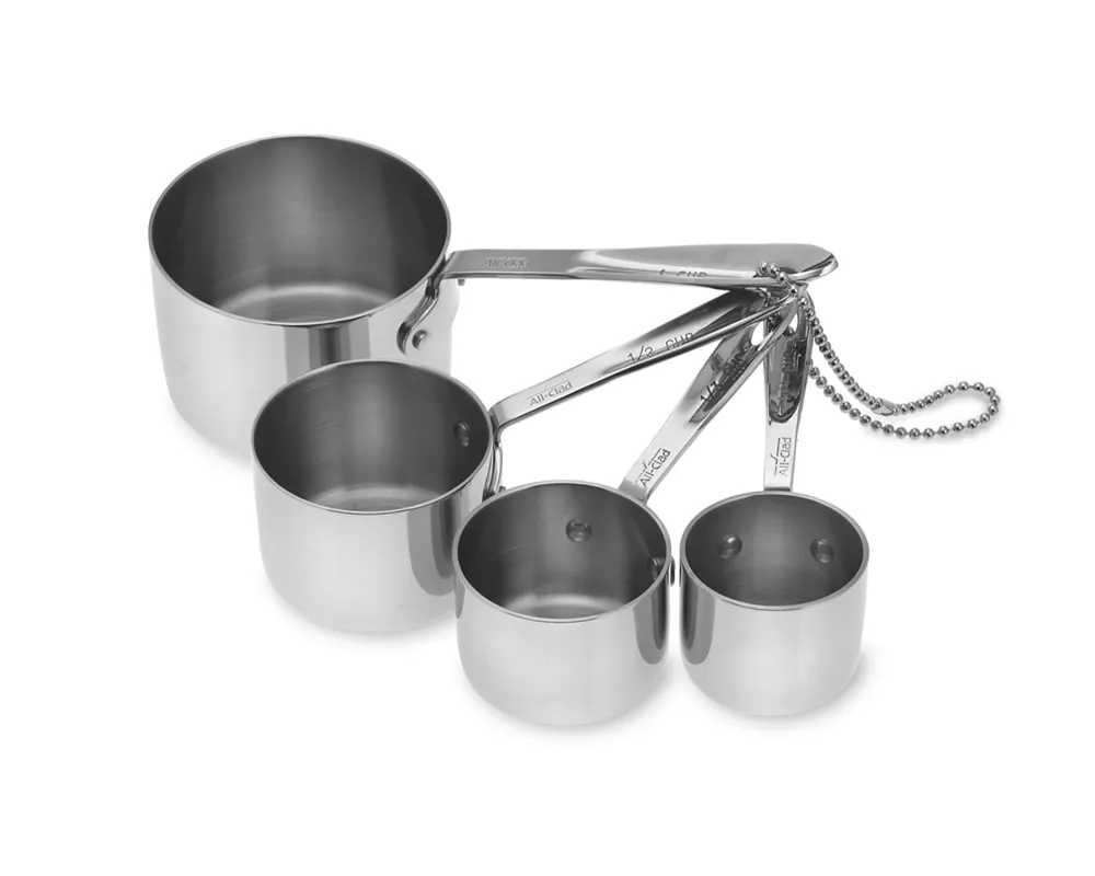 Williams Sonoma All-Clad Stainless-Steel Measuring Cups & Spoons