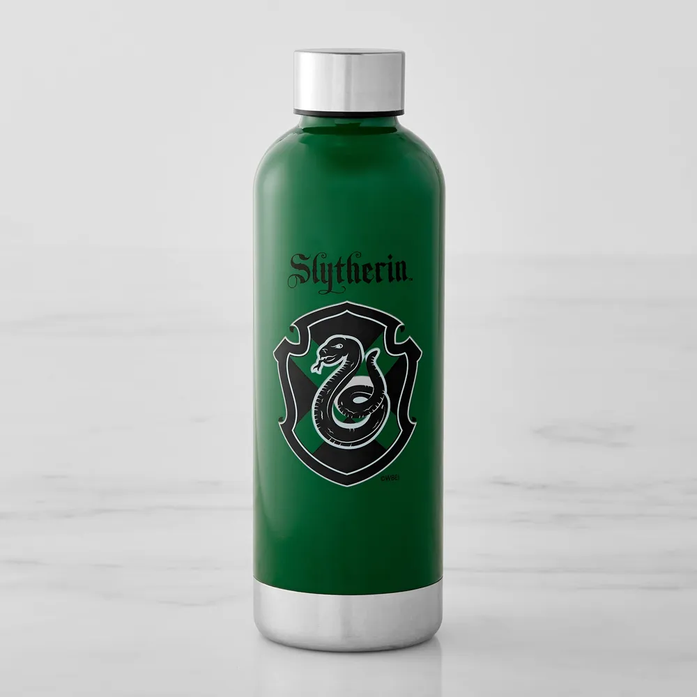 Williams Sonoma Harry Potter Slytherin Green Water Bottle