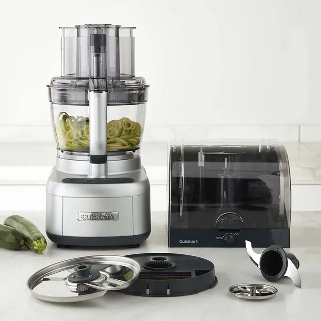  Cuisinart Elemental Small Food Processor, 13-Cup, Gunmetal:  Home & Kitchen