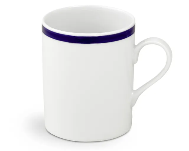 Williams Sonoma Brasserie All-White Porcelain Mugs