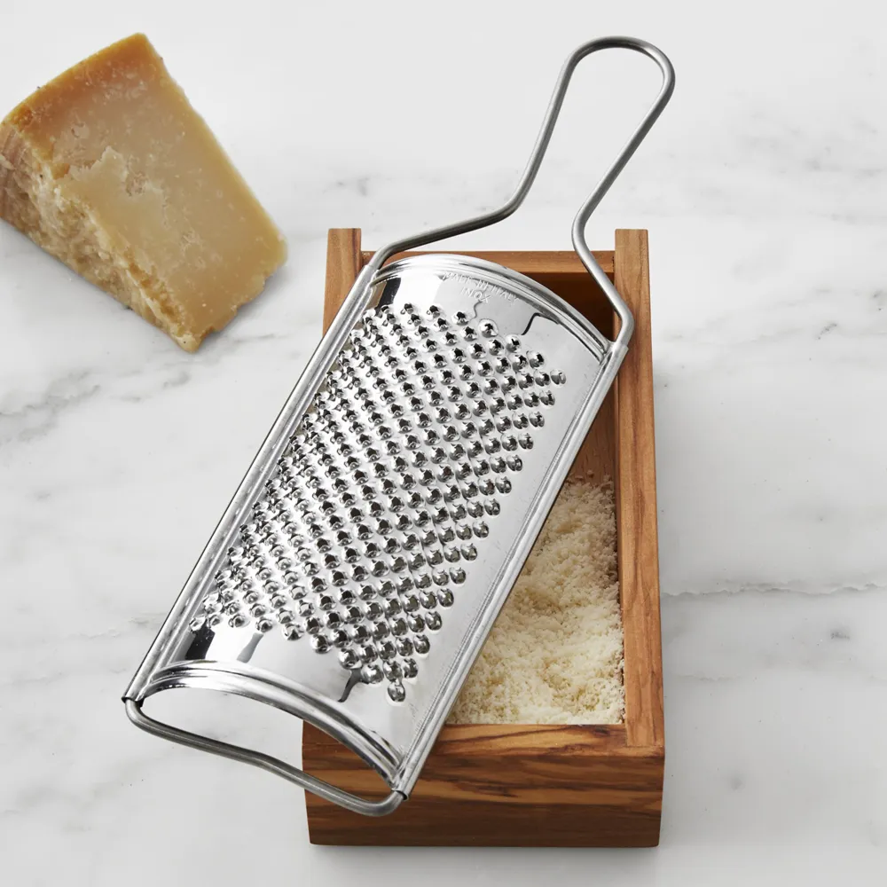 Italian Olivewood Flat Cheese Grater