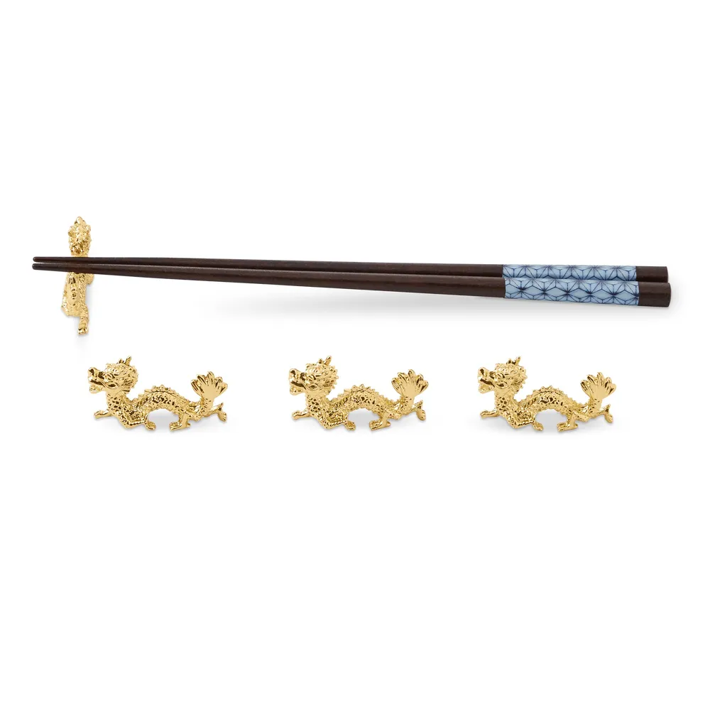 Williams Sonoma Dragon Chopsticks Rest, Set of 4