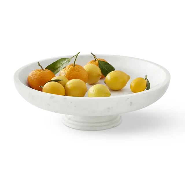 Marble Tiered Fruit Basket, Fruit Holder