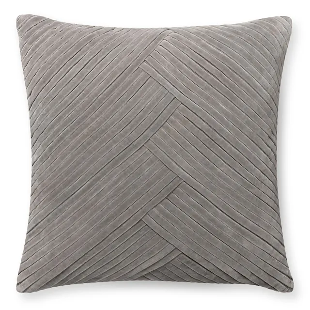 Textured Solid Slub Pillow