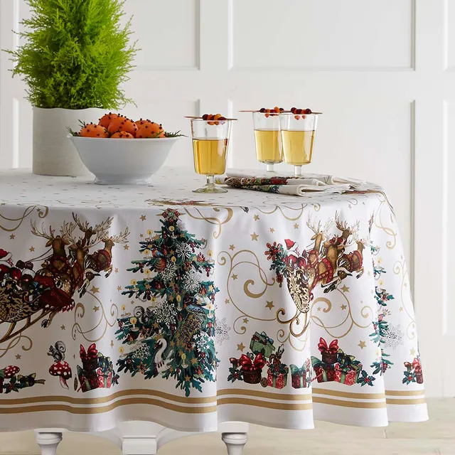 Williams Sonoma 'Twas the Night Before Christmas Oven Mitt & Pot