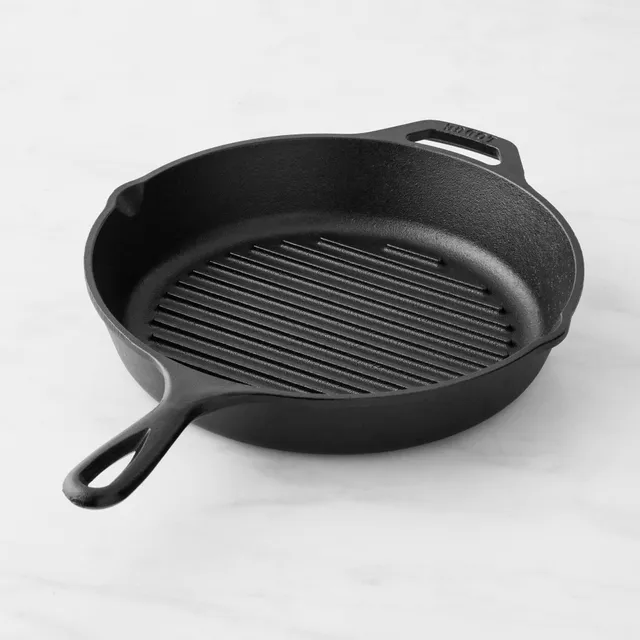 Williams Sonoma Lodge Blacklock Seasoned Cast Iron 3-Piece Skillet Set