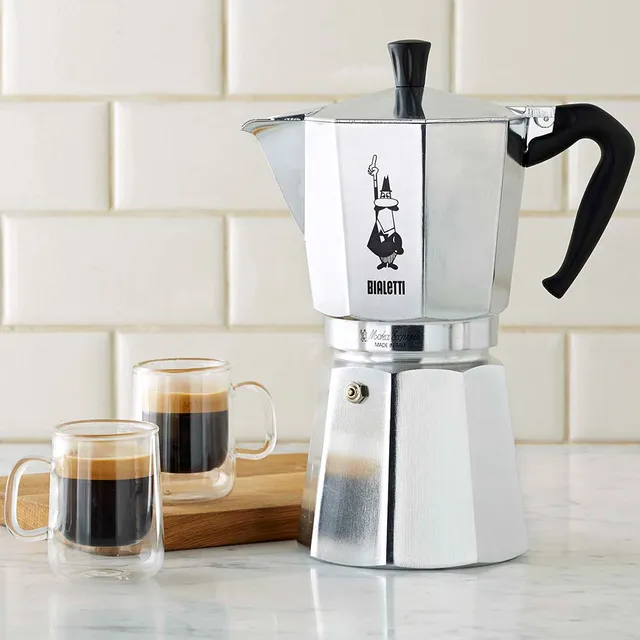 Williams Sonoma Bialetti Moka Dolce & Gabbana 2-Cup + 2 Espresso