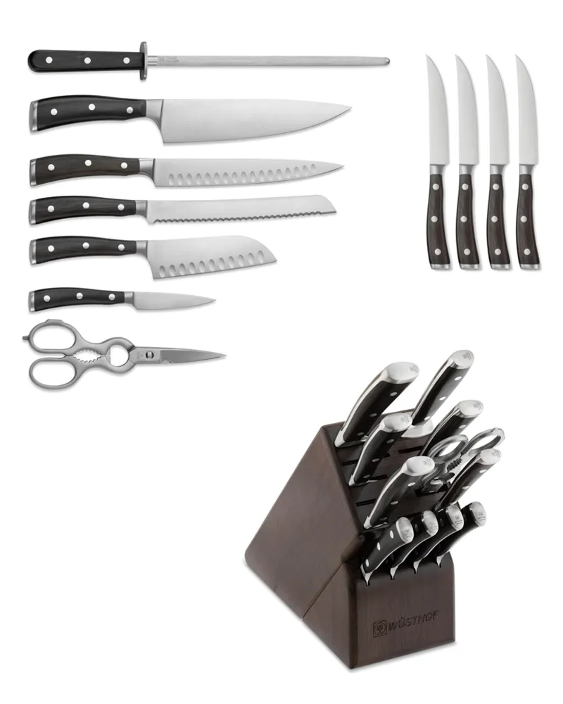 Wusthof Classic 12-piece knife block set