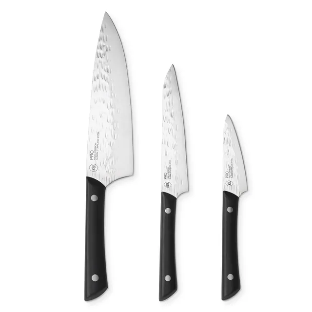 Williams Sonoma KAI Luna Essential Knives, Set of 3