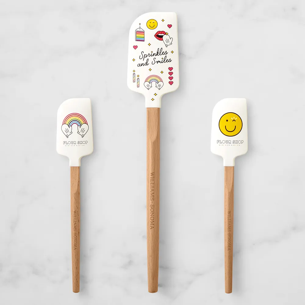 Flour Shop Mini Spatulas, Set of 8 | Williams Sonoma