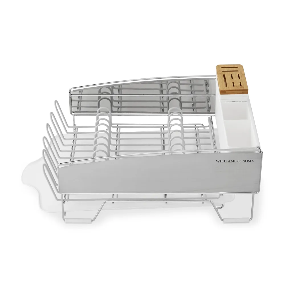 Hold Everything Compact Dish Rack, Williams Sonoma