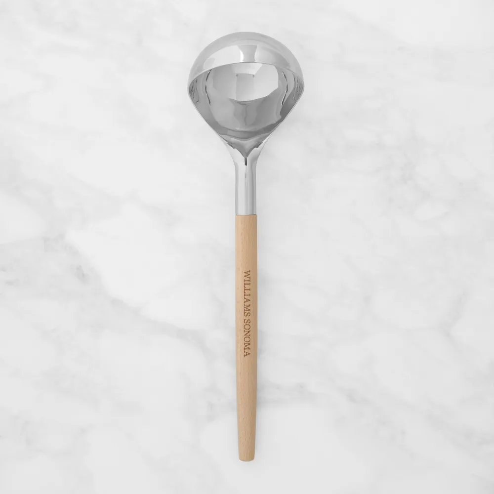 Williams Sonoma Stainless-Steel Silicone Ladle