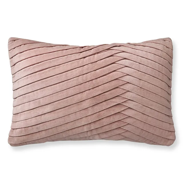 Textured Solid Slub Pillow