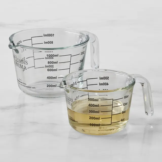 Williams Sonoma Plastic Liquid Measuring Cups