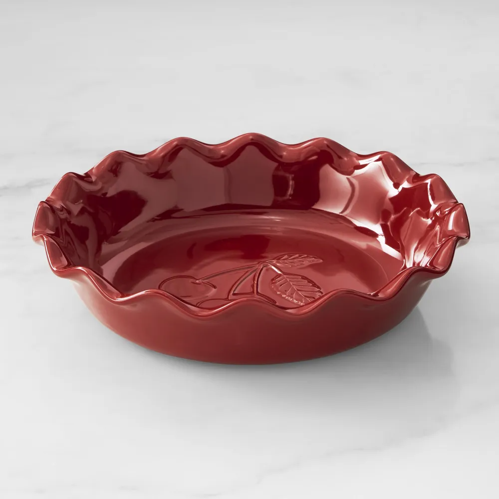 Emile Henry Pie Dish Red