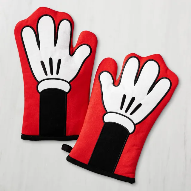 Disney Mickey Mouse Red Heart Series Oven Mitts 2 Pack