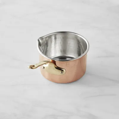 Ruffoni Historia Hammered Copper Chef Pan with Vine Lid, 4-Qt. in