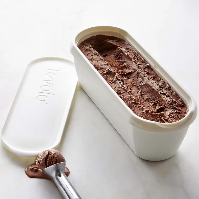 Williams Sonoma Ice Cream Storage Tub, Round, 1-Qt.