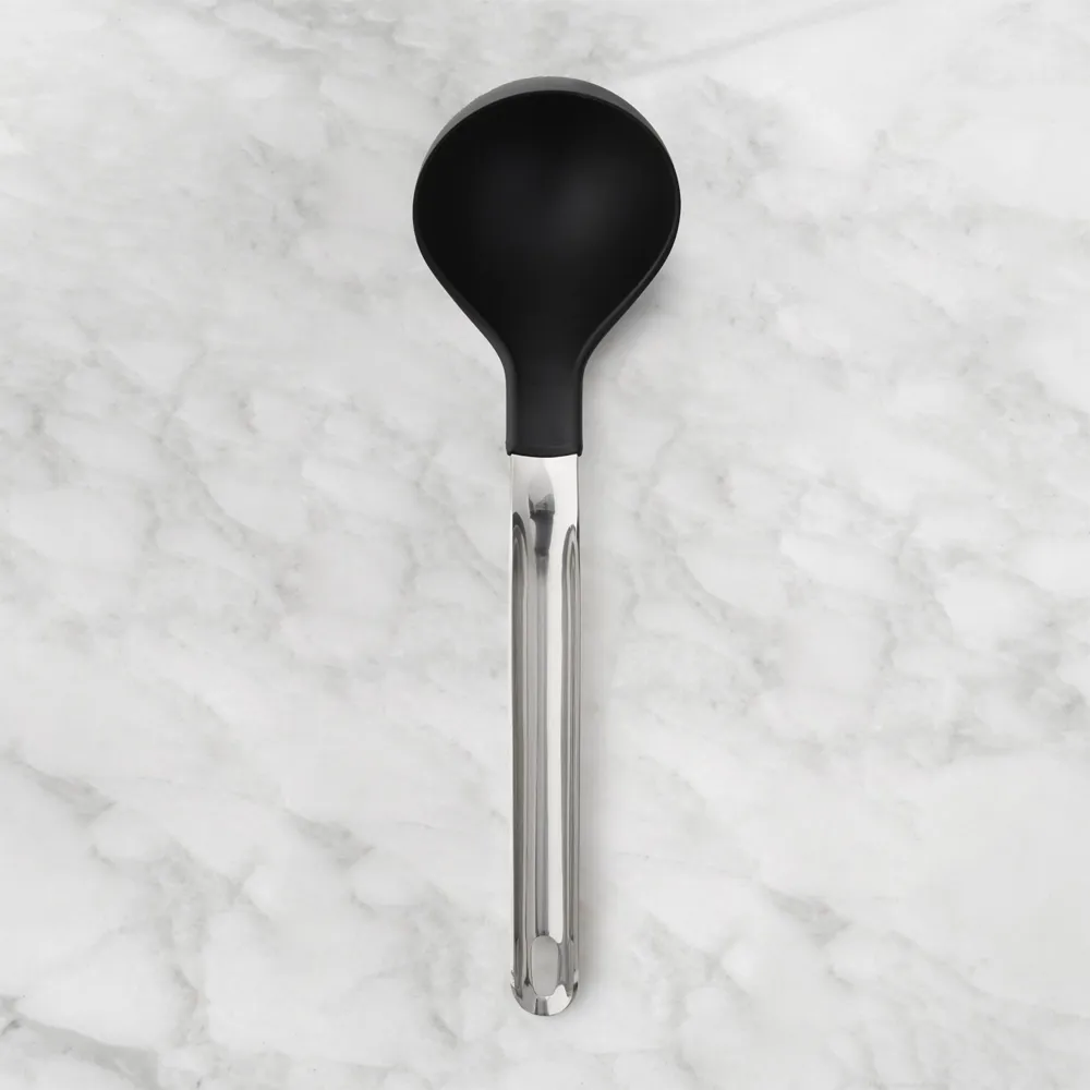 Tovolo Silicone Mixing Spoon With Stainless Steel Handle