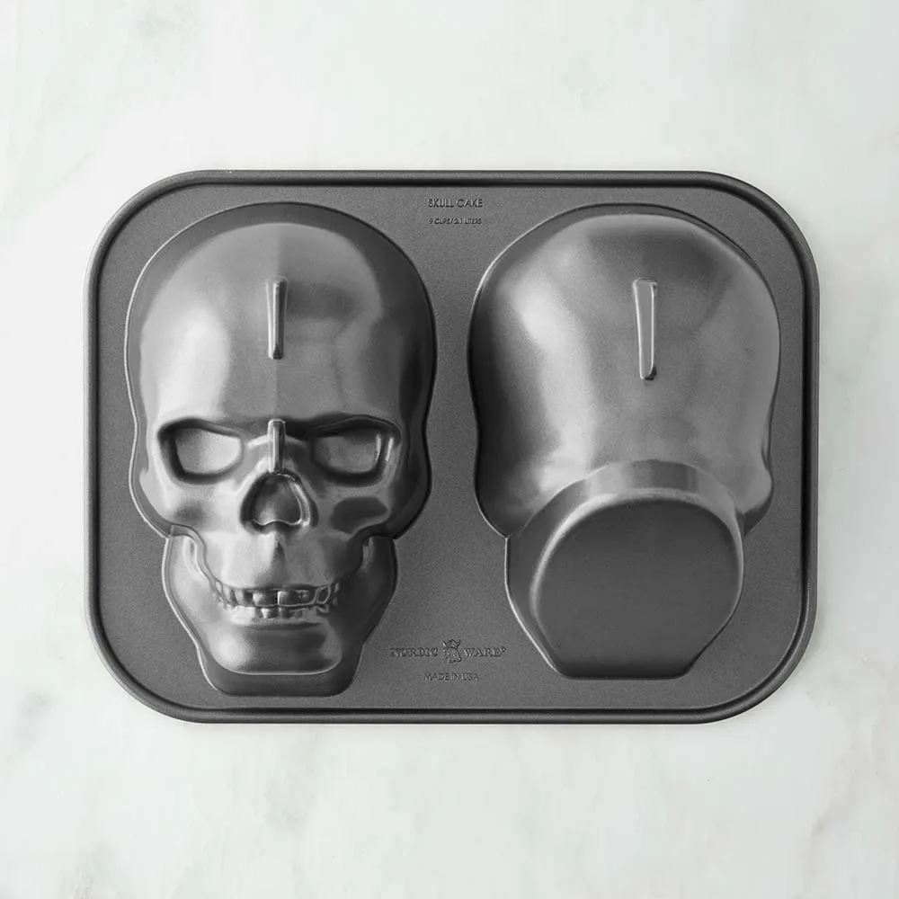 Nordic Ware Skull Halloween Cake Pan, Halloween Baking Pans